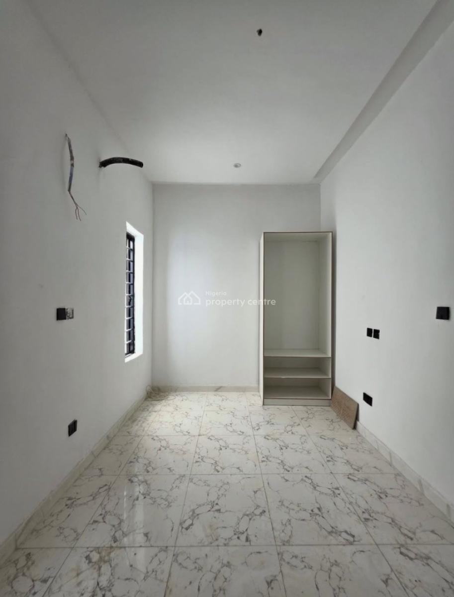 Luxury Finished 4 Bedroom Terraced Duplex + Bq in a Communal, Atlantic Layout, Ajah, Lagos, Terraced Duplex for Sale