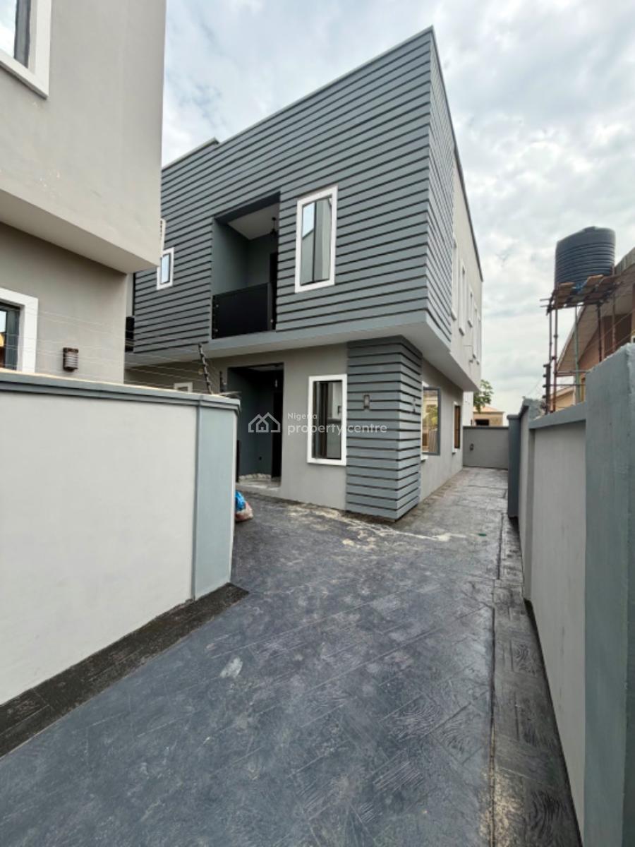 Newlyl Built 4 Bedrooms Fully Detached Duplex with Bq, Gra Phase 1, Magodo, Lagos, Detached Duplex for Sale