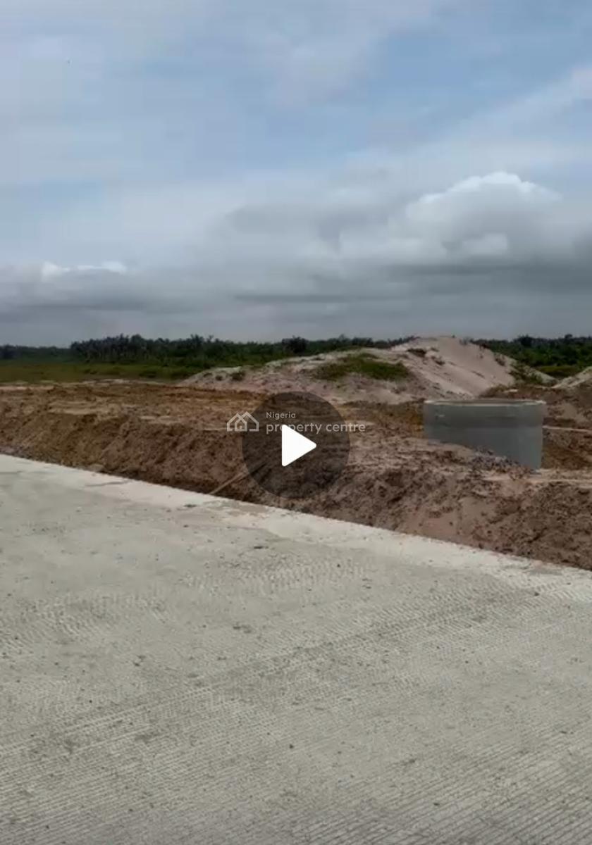600,000 Sqm (60 Hectares) 2 Halves of 300,000 Land, Km 27 Coastal Road ,via Km 28 (abijo), Lekki, Lagos, Industrial Land for Sale