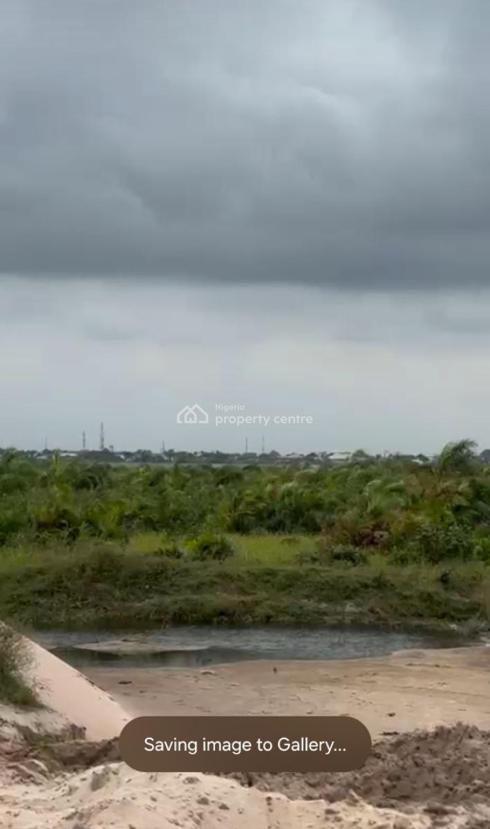 600,000 Sqm (60 Hectares) 2 Halves of 300,000 Land, Km 27 Coastal Road ,via Km 28 (abijo), Lekki, Lagos, Industrial Land for Sale