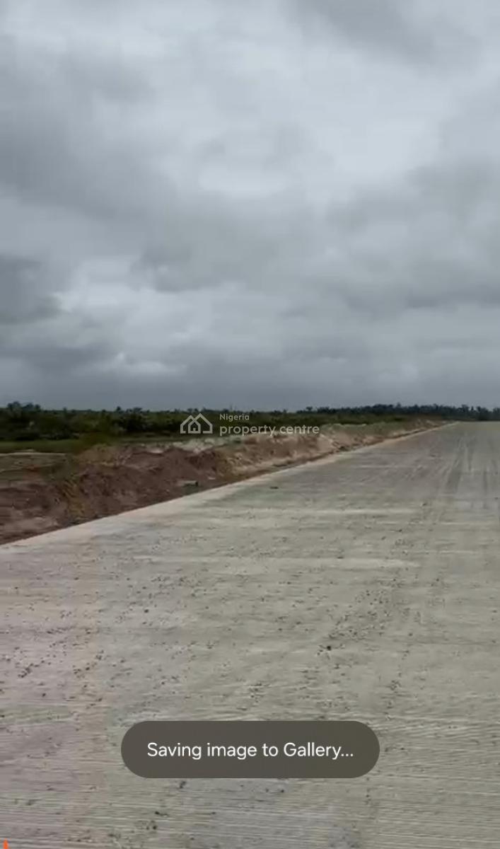 600,000 Sqm (60 Hectares) 2 Halves of 300,000 Land, Km 27 Coastal Road ,via Km 28 (abijo), Lekki, Lagos, Industrial Land for Sale