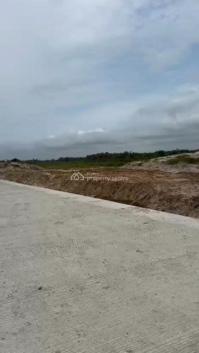 600,000 Sqm (60 Hectares) 2 Halves of 300,000 Land, Km 27 Coastal Road ,via Km 28 (abijo), Lekki, Lagos, Industrial Land for Sale