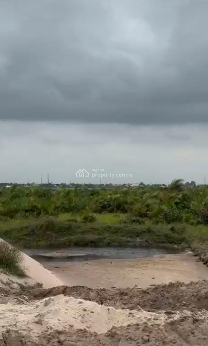 600,000 Sqm (60 Hectares) 2 Halves of 300,000 Land, Km 27 Coastal Road ,via Km 28 (abijo), Lekki, Lagos, Industrial Land for Sale