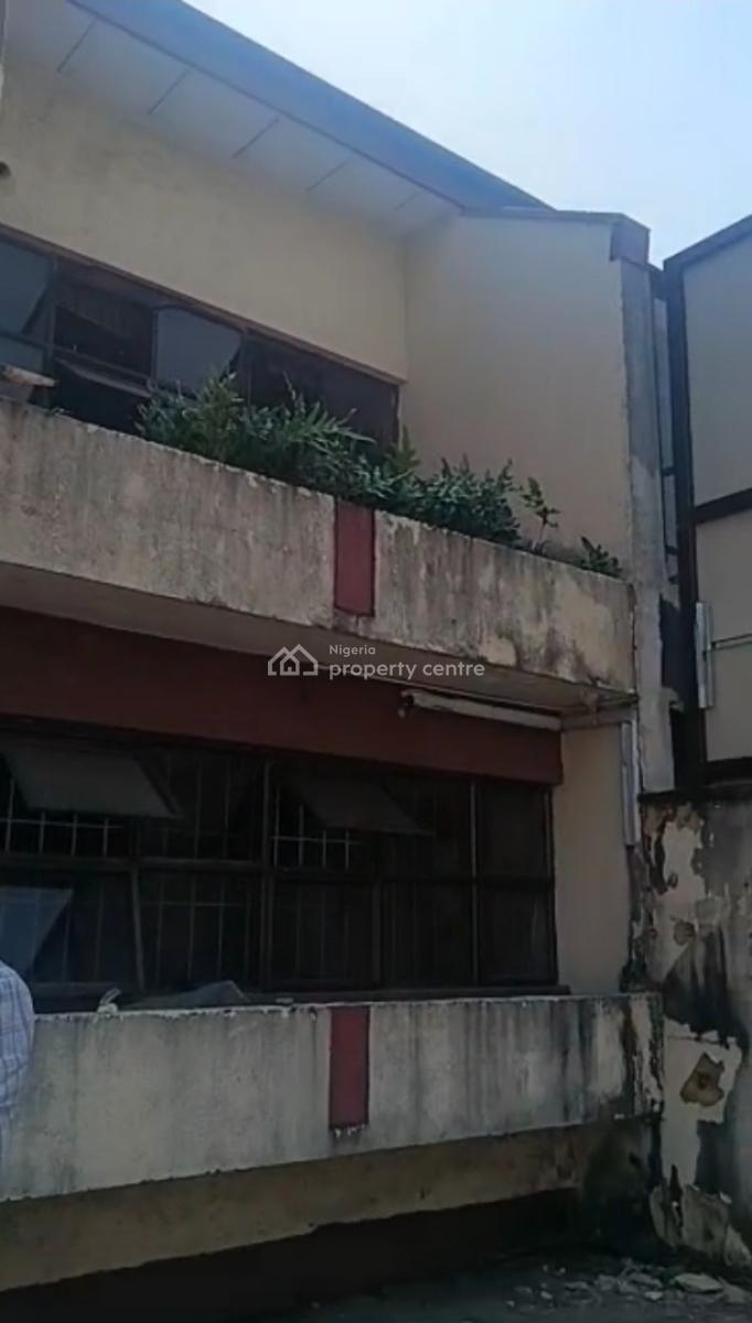 Commercial 4 Bedroom Detached with a 3 Bedroom Bungalow Together in a Compound of 800sqm., Victoria Island (vi), Lagos, Commercial Property for Rent