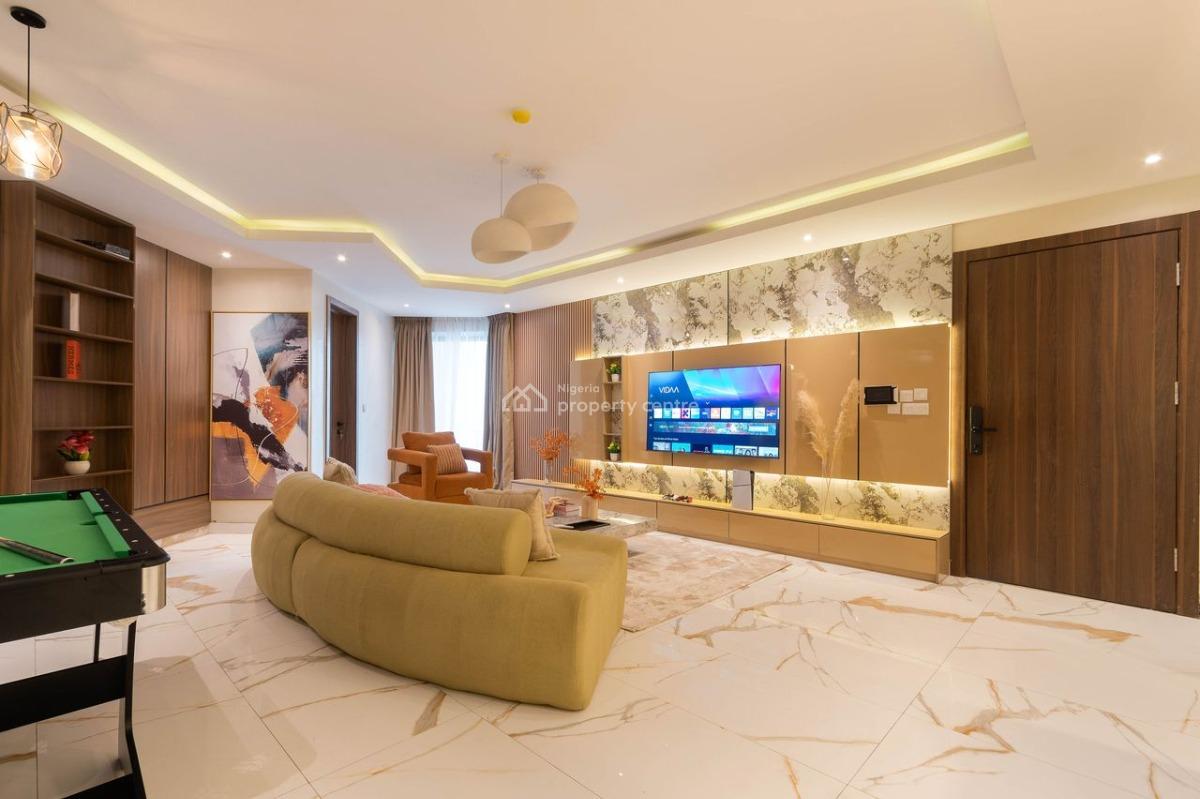 Well Furnished 2 Bedroom Apartment with a Swimming Pool in a Fully Serviced, Lekki Phase 1, Lekki, Lagos, Flat / Apartment for Rent