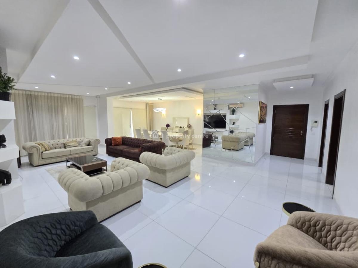 Spacious 3 Bedroom Apartment with Bq, Ikoyi, Lagos, Flat / Apartment for Rent