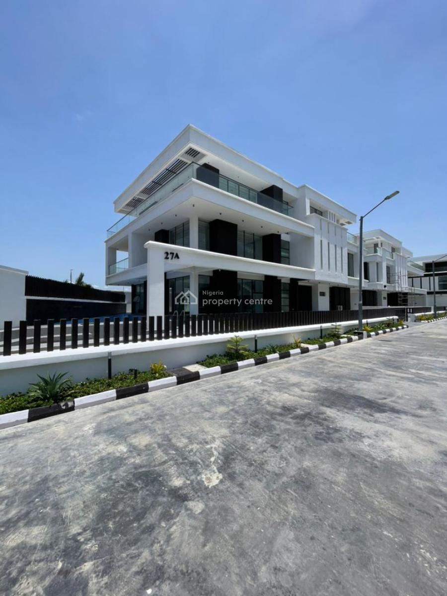 Contemporary 5 Bedroom Fully Detached Duplex W/ Gym, Pool, Cinema, Bq, Osapa, Lekki, Lagos, Detached Duplex for Sale
