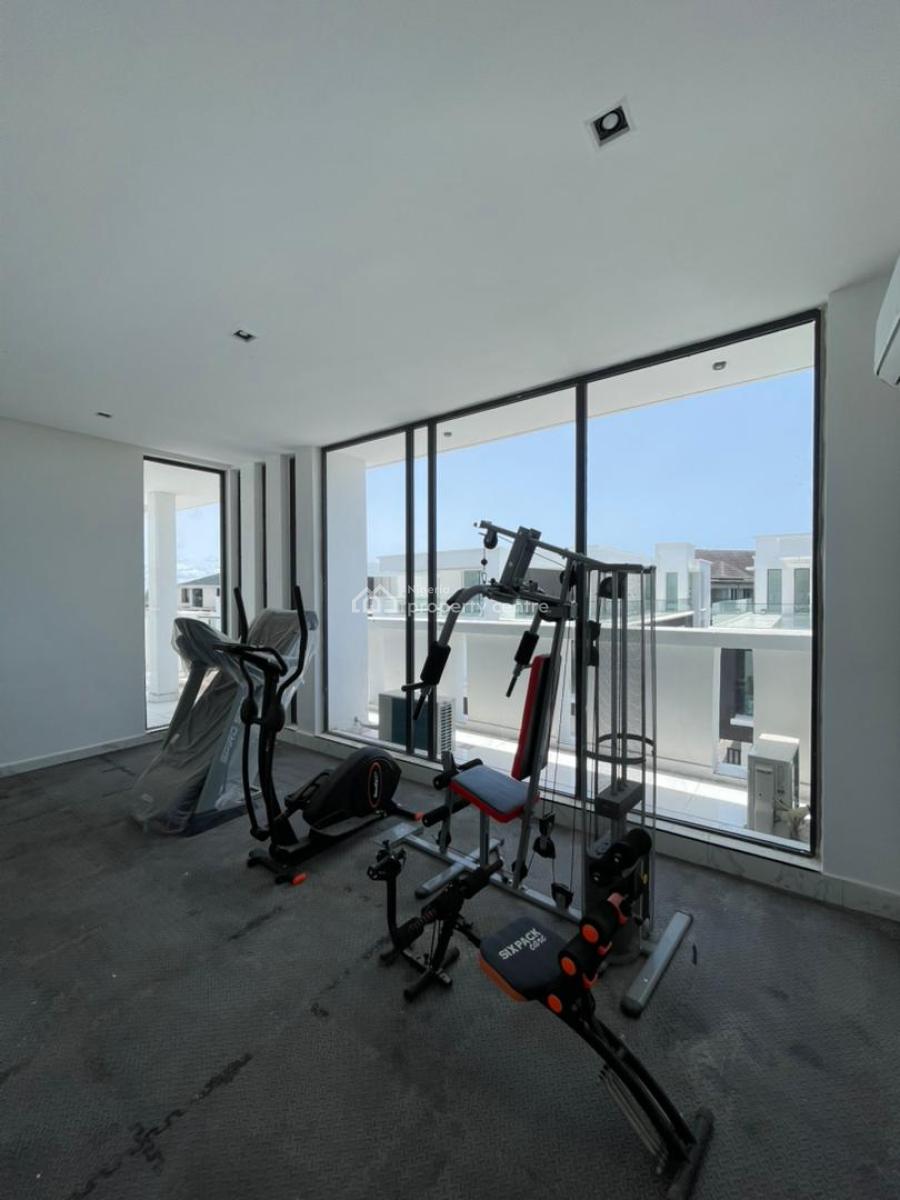 Contemporary 5 Bedroom Fully Detached Duplex W/ Gym, Pool, Cinema, Bq, Osapa, Lekki, Lagos, Detached Duplex for Sale