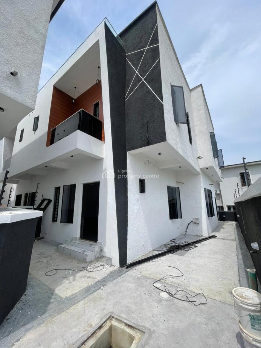 Spacious 4 Bedroom Semi Detached Duplex with a Room Bq, Chevron Toll Gate, Orchid Road, Lekki, Lagos, Semi-detached Duplex for Sale