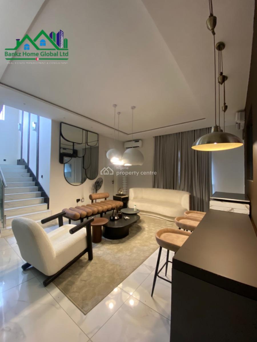 Fully Furnished Luxury 3 Bedroom Maisonette, Ikate, Lekki, Lagos, House for Rent