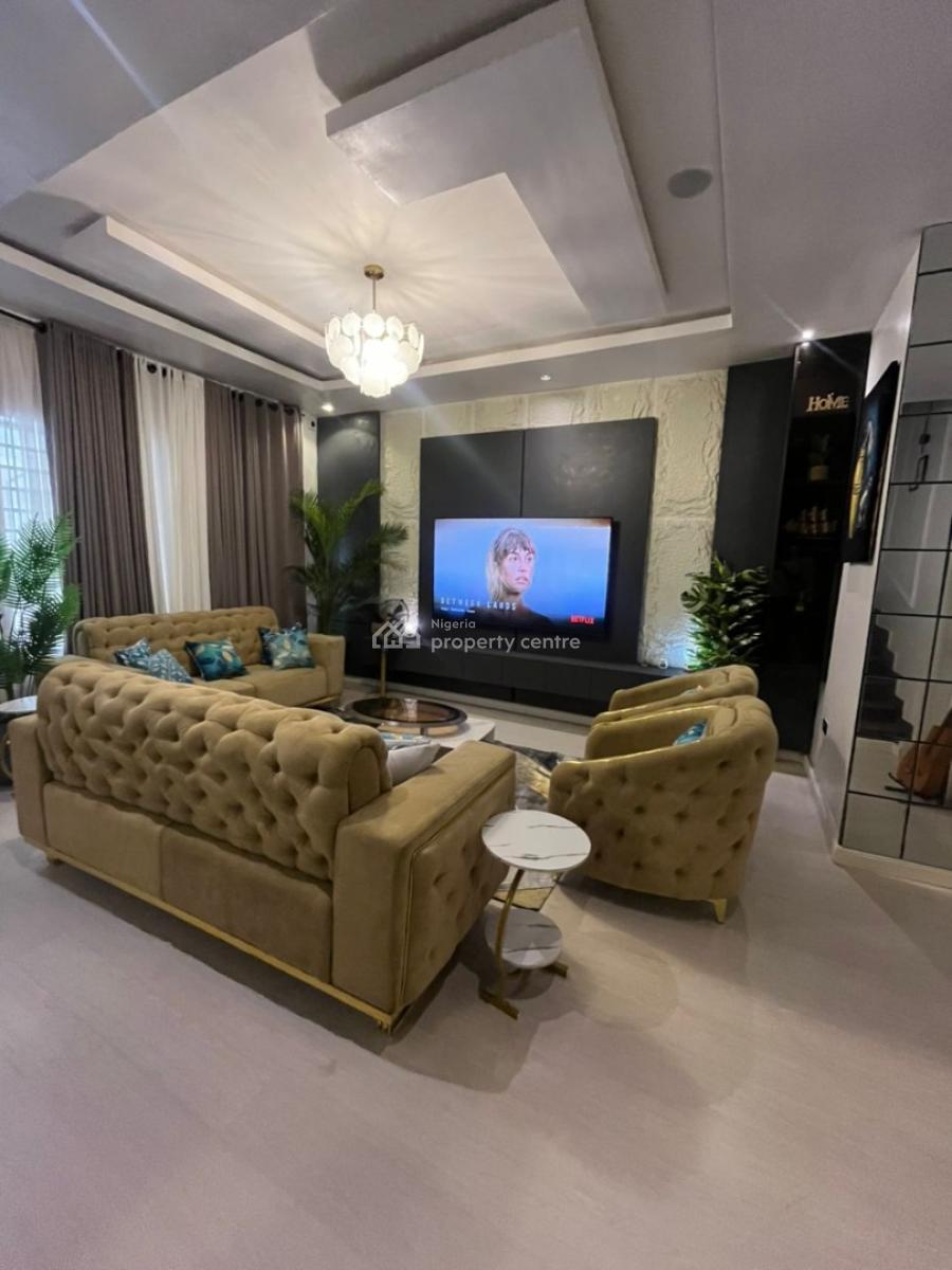 4 Bedrooms Furnished Terraced Duplex, Ikota, Ajah, Lagos, Terraced Duplex for Rent