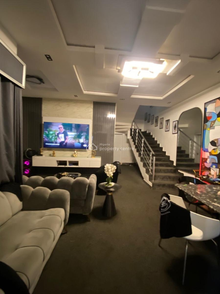 Furnished 4 Bedroom Duplex with Pool and Inverter, Thomas Estate, Ajiwe, Ajah, Lagos, Detached Duplex for Rent