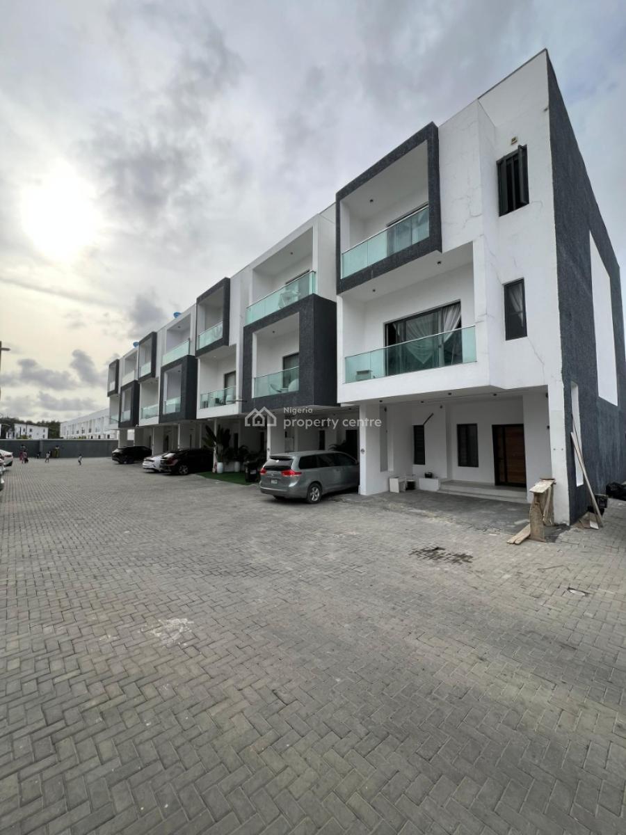 4 Bedroom Terraced Duplex with Bq, Orchid Road, Lekki, Lagos, Terraced Duplex for Rent
