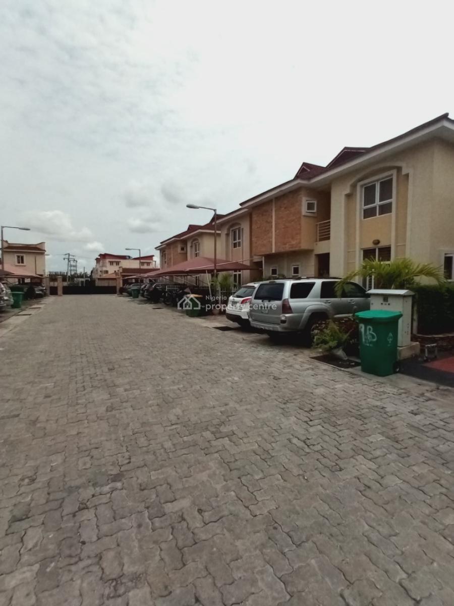 Fully Serviced 4 Bedroom Semi-detached Duplex + Bq, Alperton Residences, Osapa, Lekki, Lagos, Semi-detached Duplex for Rent