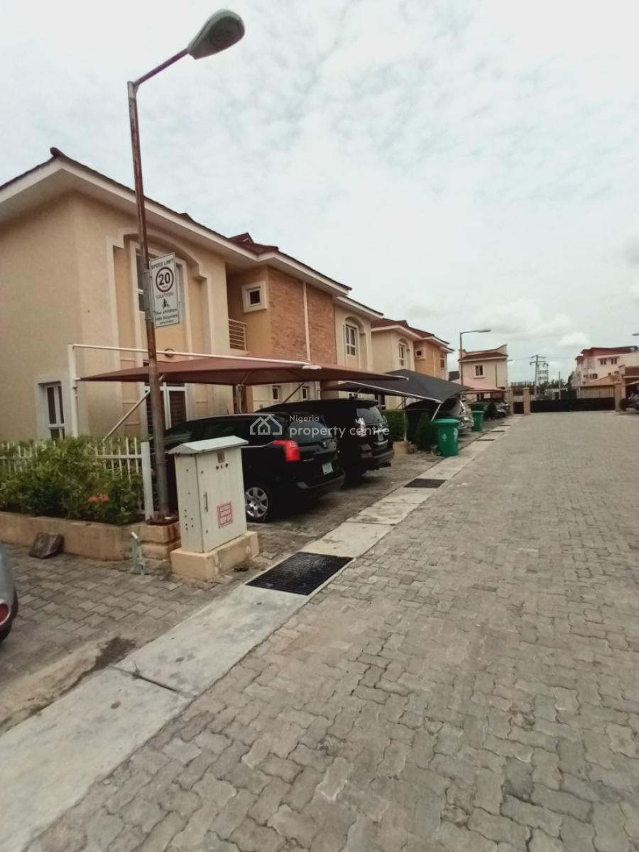 Fully Serviced 4 Bedroom Semi-detached Duplex + Bq, Alperton Residences, Osapa, Lekki, Lagos, Semi-detached Duplex for Rent