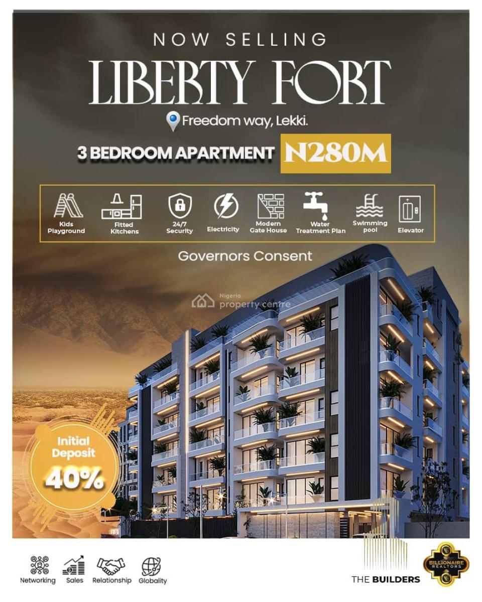 Smart Investment Apartment with High Income Potential, Liberty Forte, Off Freedom Way, Lekki Phase 1, Lekki, Lagos, Flat / Apartment for Sale