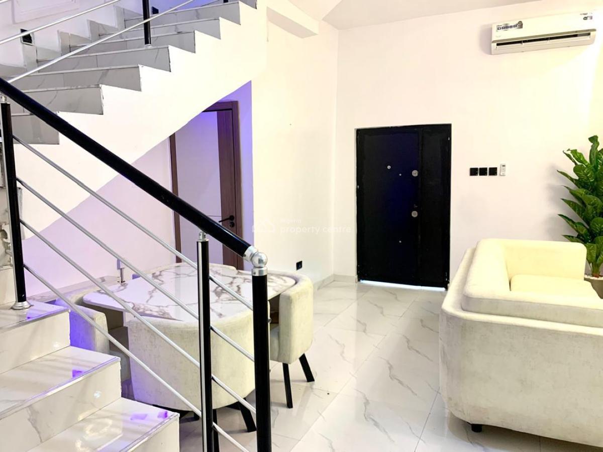 Fully Furnished 4 Bedroom Terraced + Solar, Ajah, Lagos, Terraced Duplex for Rent
