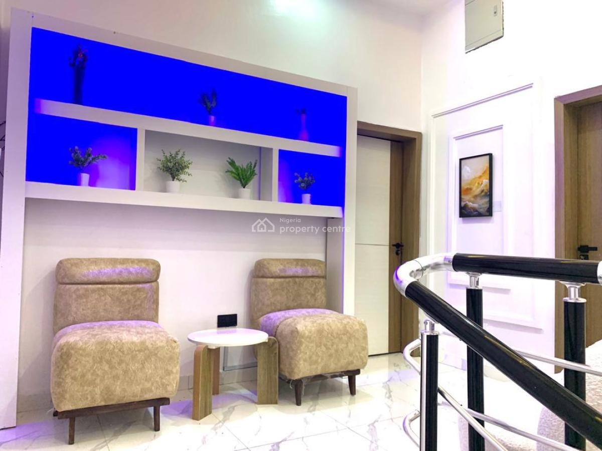 Fully Furnished 4 Bedroom Terraced + Solar, Ajah, Lagos, Terraced Duplex for Rent