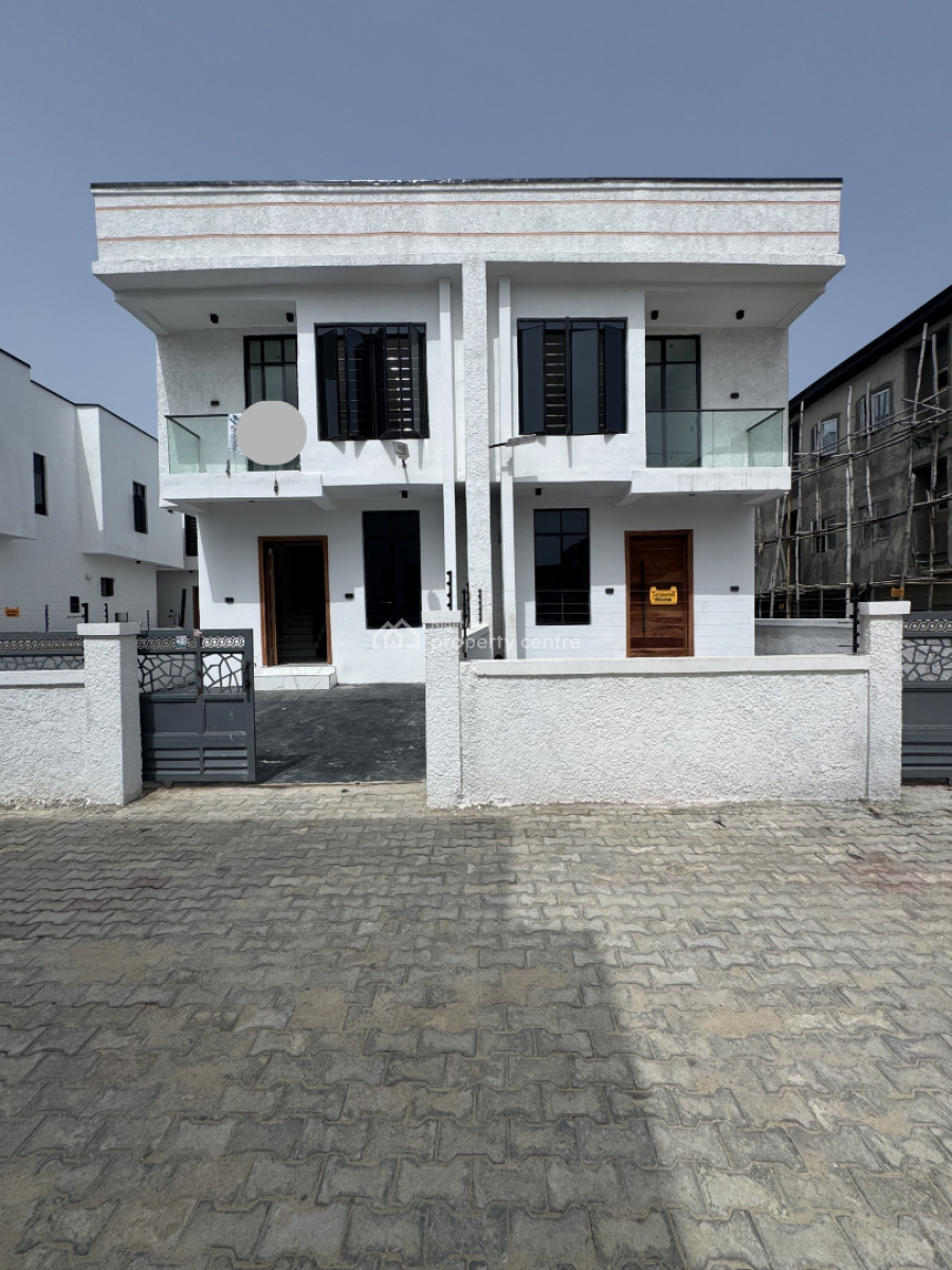 Four (4) Bedroom Semi Detached Duplex, Ikota, Lekki, Lagos, Semi-detached Duplex for Sale