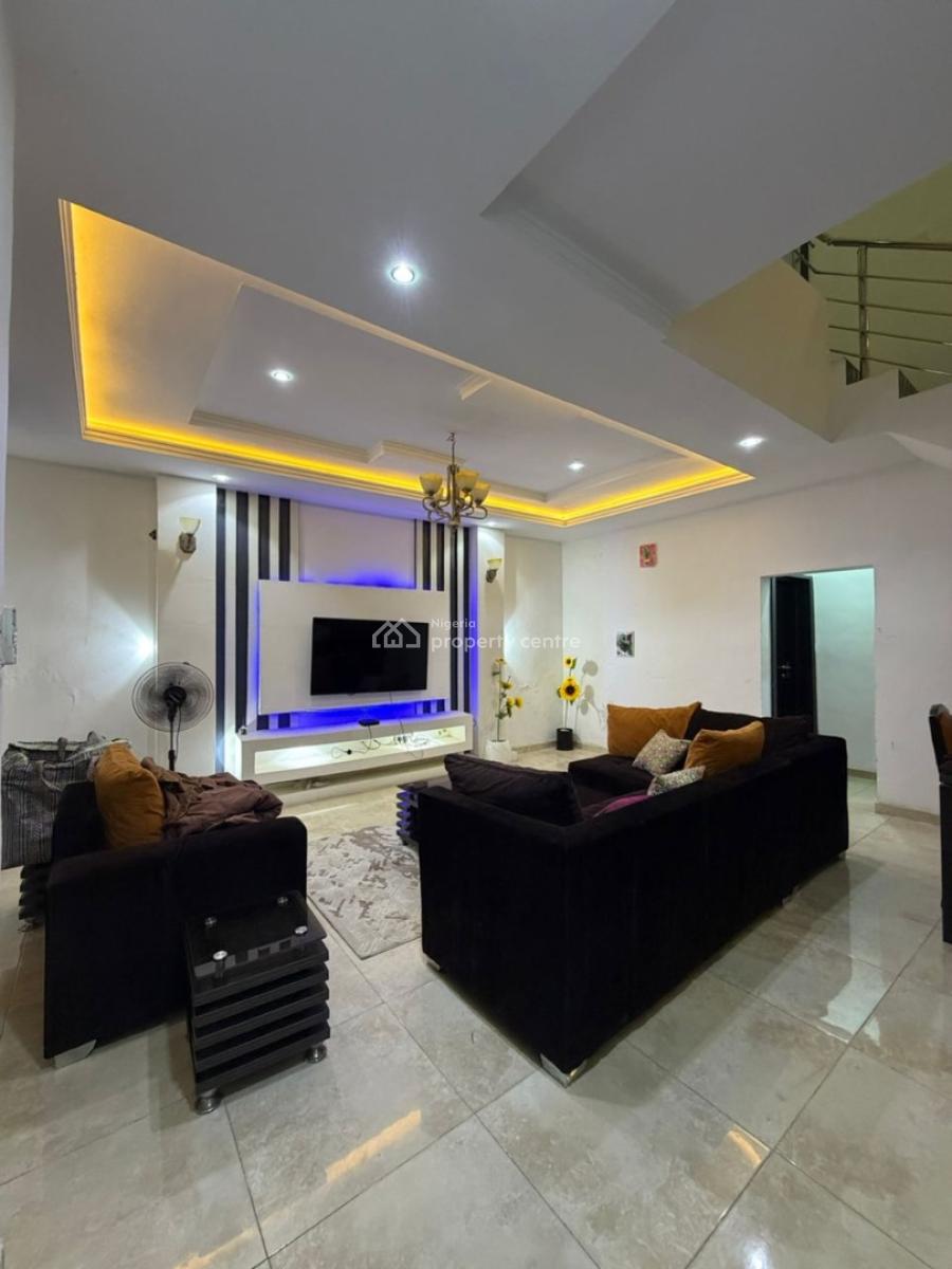 Nice 3 Bedroom Duplex, Lekki Gardens Phase, Near Lbs, Ajah, Lagos, Terraced Duplex Short Let