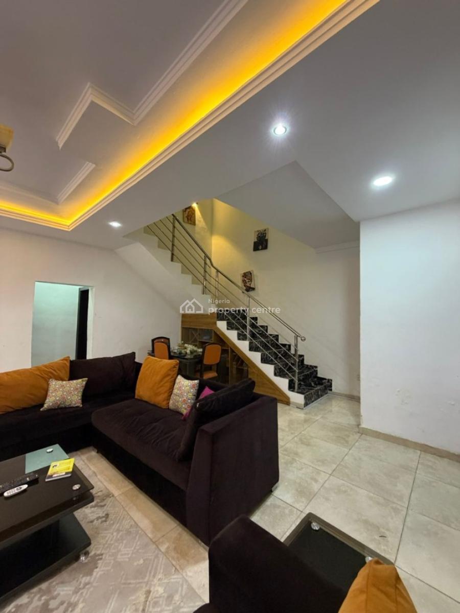 Nice 3 Bedroom Duplex, Lekki Gardens Phase, Near Lbs, Ajah, Lagos, Terraced Duplex Short Let