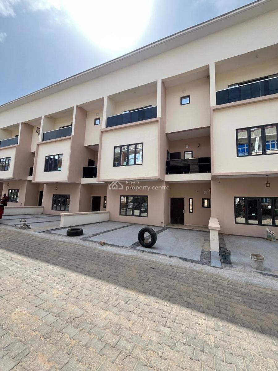 4 Bedroom Terrace with Bq, Wuye, Abuja, Terraced Duplex for Sale