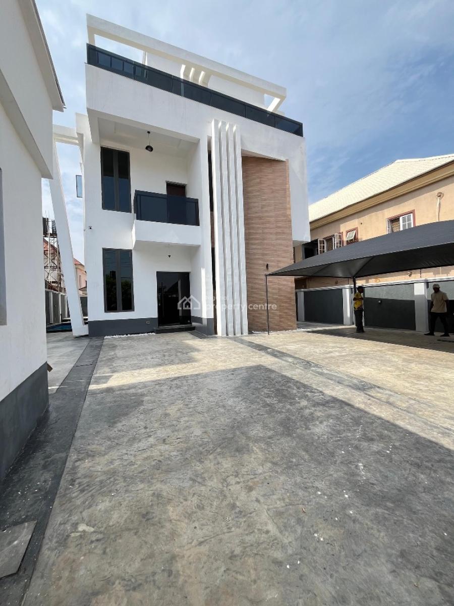 5 Bedroom  Detached Duplex  Comes with Elevator Shaft,  Pool and Bq, Apo, Abuja, Detached Duplex for Sale