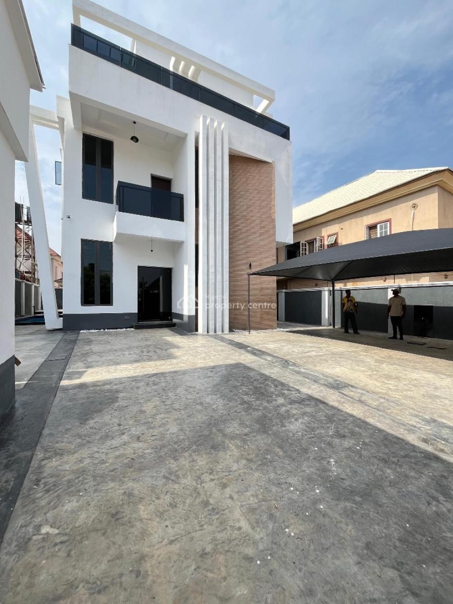 5 Bedroom  Detached Duplex  Comes with Elevator Shaft,  Pool and Bq, Apo, Abuja, Detached Duplex for Sale