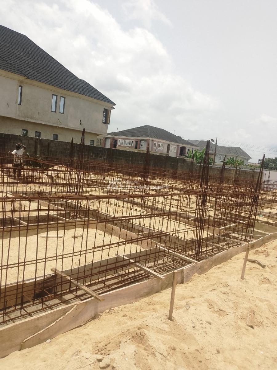 Luxury 2 Bedroom Flat Apartment with Bq Off Plan, Lekki Scheme 2 Estate, Ajah, Lagos, Block of Flats for Sale