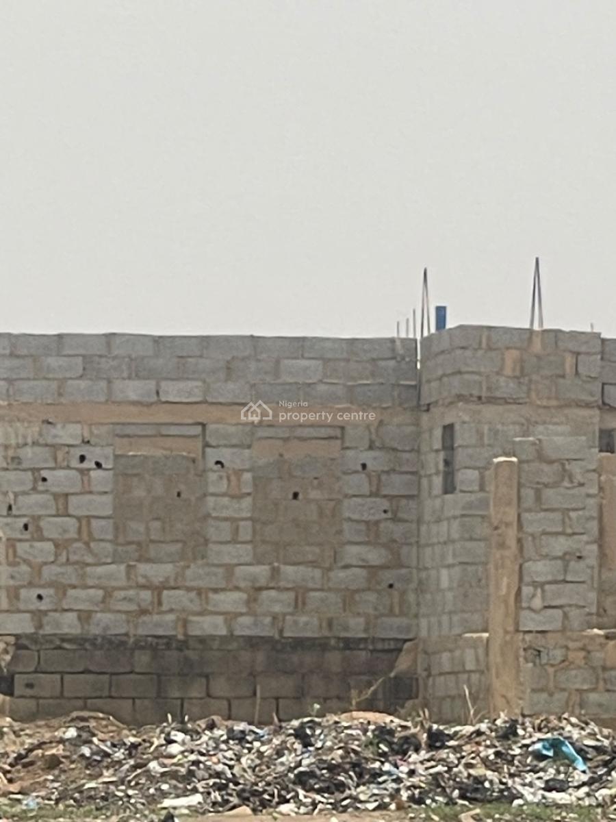 1000sqm of Estate Residential Plot for 6 Units of 3 Bedroom Apartments, Karsana Before The Army Estate Strategically Located By The Road Side, Karsana, Abuja, Residential Land for Sale