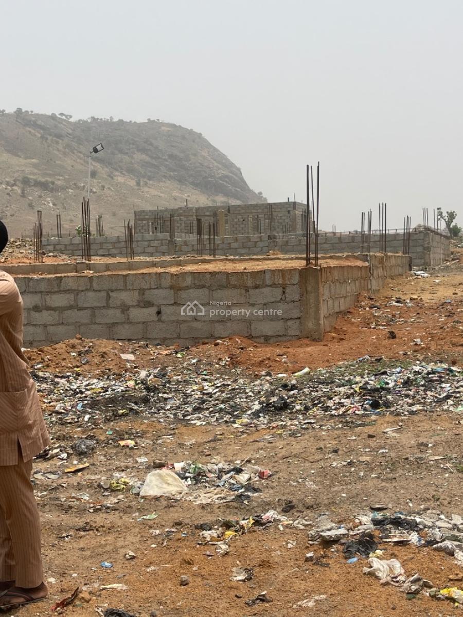 1000sqm of Estate Residential Plot for 6 Units of 3 Bedroom Apartments, Karsana Before The Army Estate Strategically Located By The Road Side, Karsana, Abuja, Residential Land for Sale