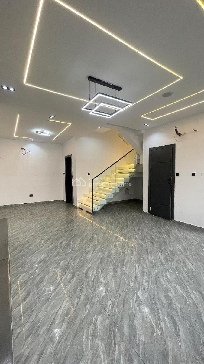 4 Bedroom House with a Pool and Bq, Chevron Tollgate Lekki, Lekki, Lagos, Terraced Duplex for Sale