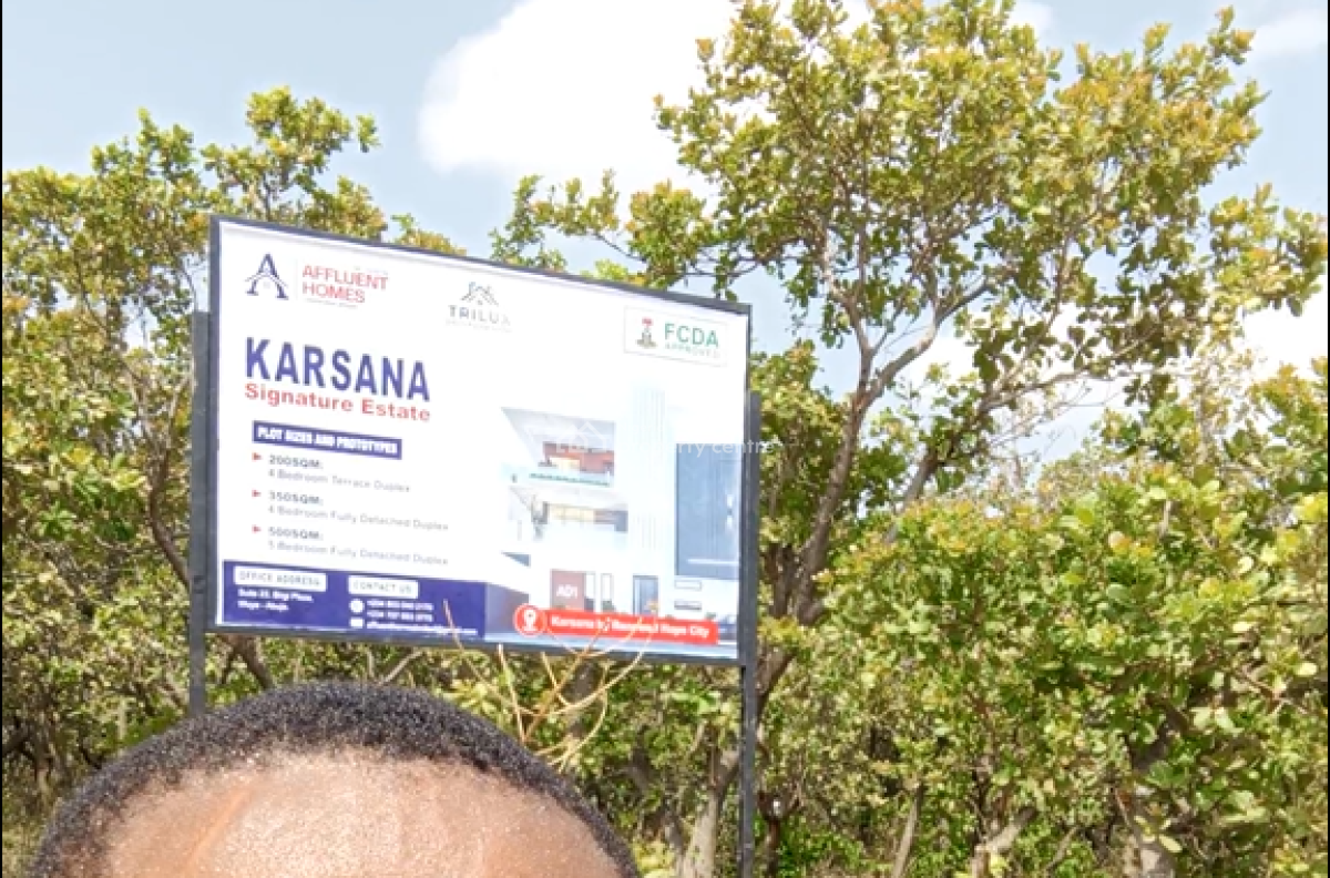 200sqm Flat Land in Fast Developing Area, Karsana Signature Estate, Karsana West, Karsana, Abuja, Residential Land for Sale