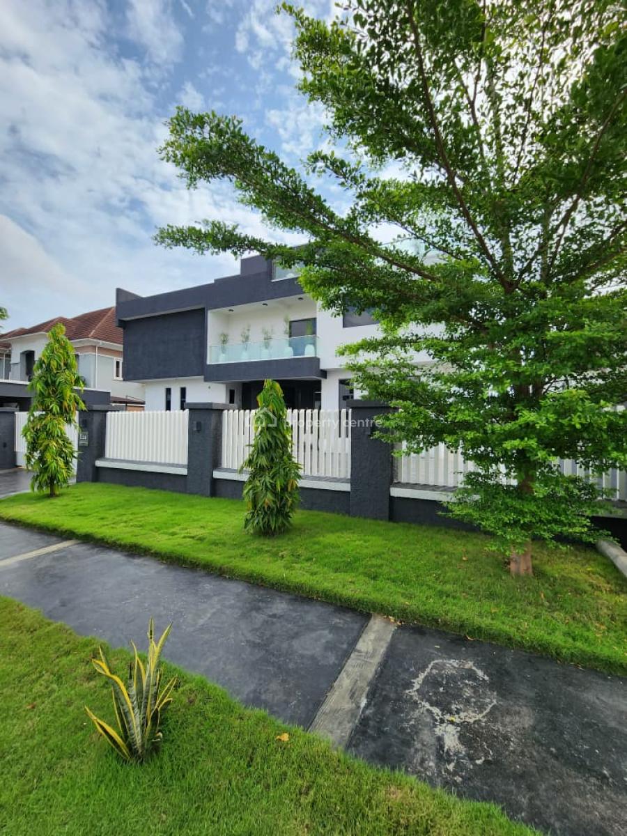 7 Bedroom Fully Detached on 1000sqm Land Size Brand New, Pinnock Beach Estate, Osapa, Lekki, Lagos, Detached Duplex for Sale