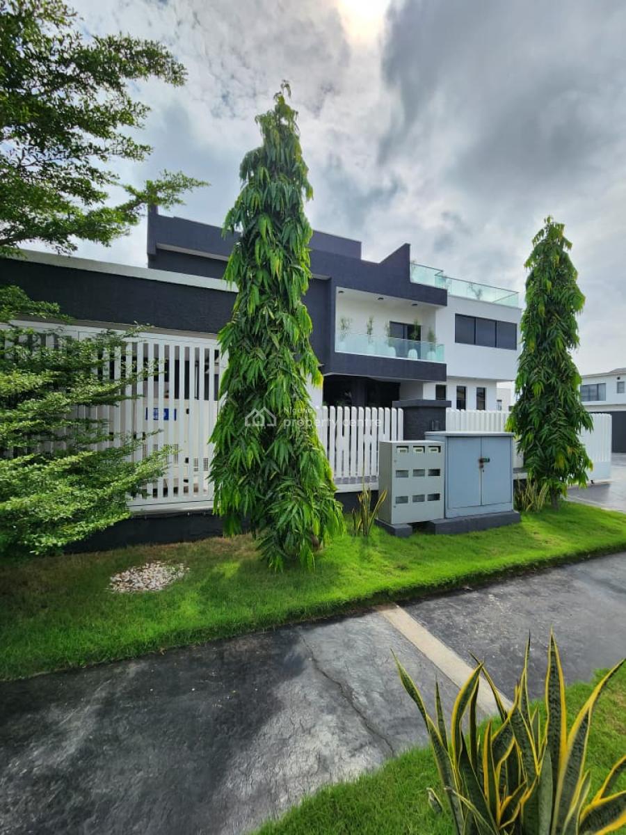 7 Bedroom Fully Detached on 1000sqm Land Size Brand New, Pinnock Beach Estate, Osapa, Lekki, Lagos, Detached Duplex for Sale