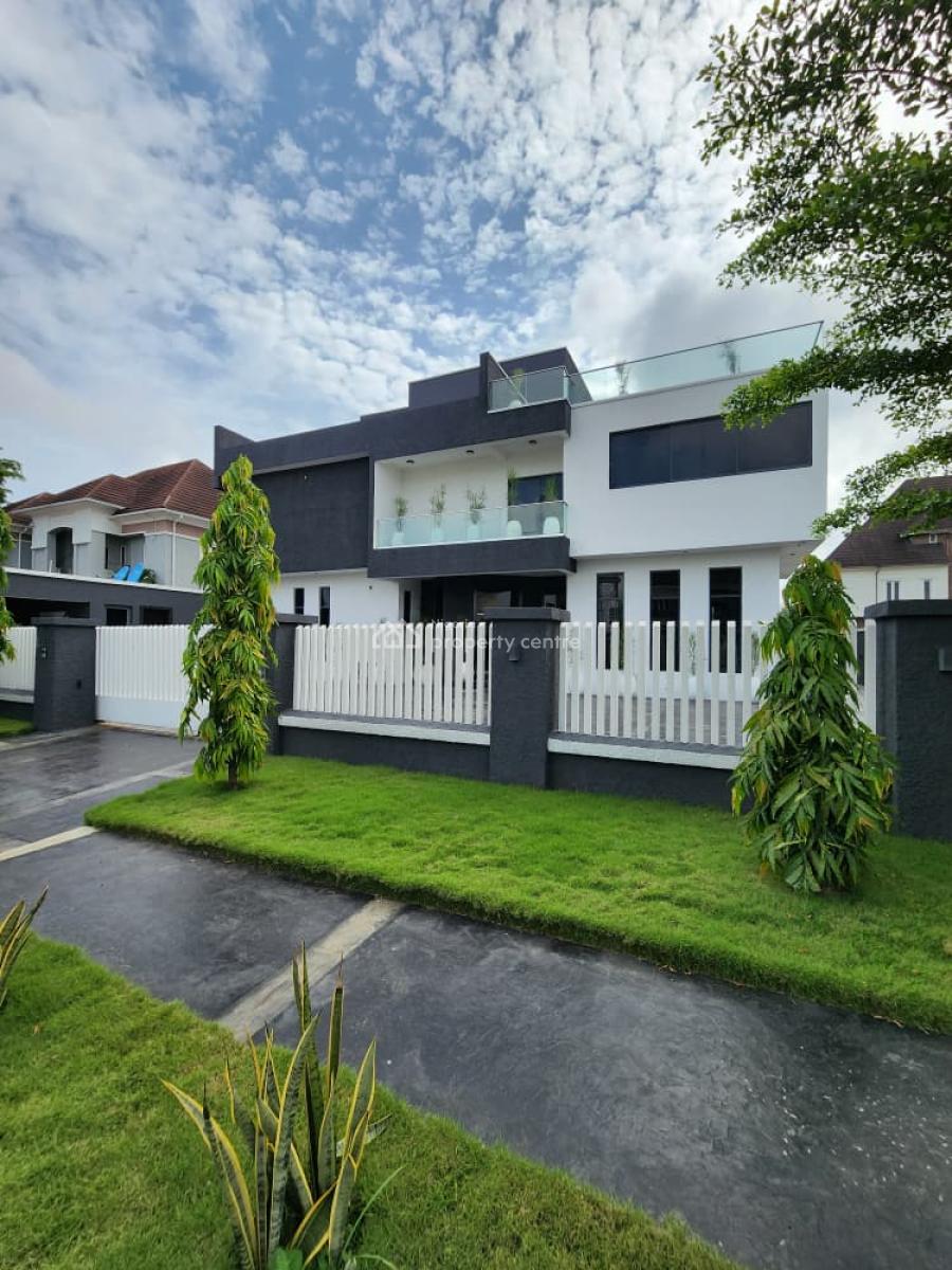 7 Bedroom Fully Detached on 1000sqm Land Size Brand New, Pinnock Beach Estate, Osapa, Lekki, Lagos, Detached Duplex for Sale