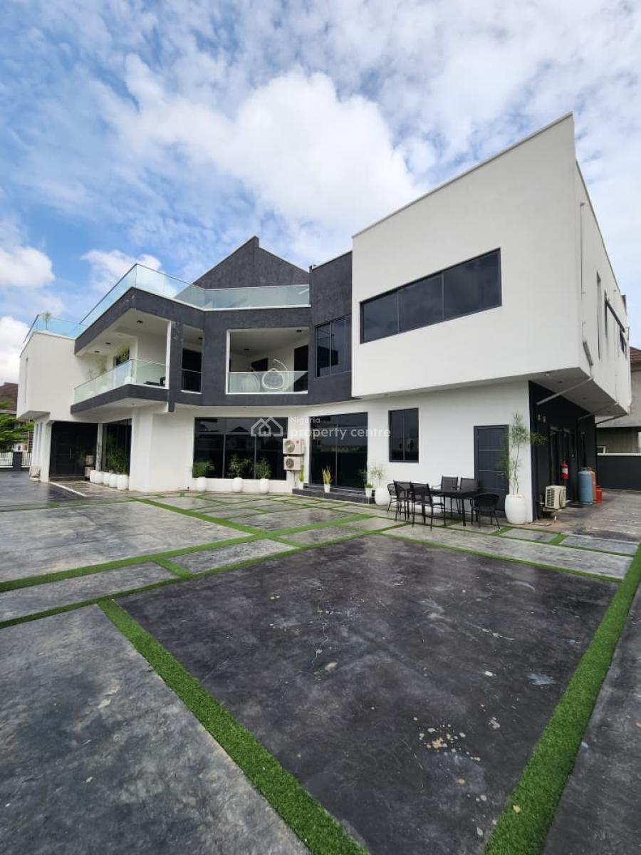 7 Bedroom Fully Detached on 1000sqm Land Size Brand New, Pinnock Beach Estate, Osapa, Lekki, Lagos, Detached Duplex for Sale