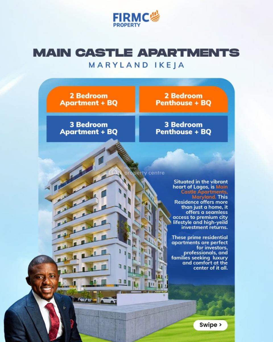 Top-notch 3 Bedroom Apartments, Maryland, Lagos, Flat / Apartment for Sale