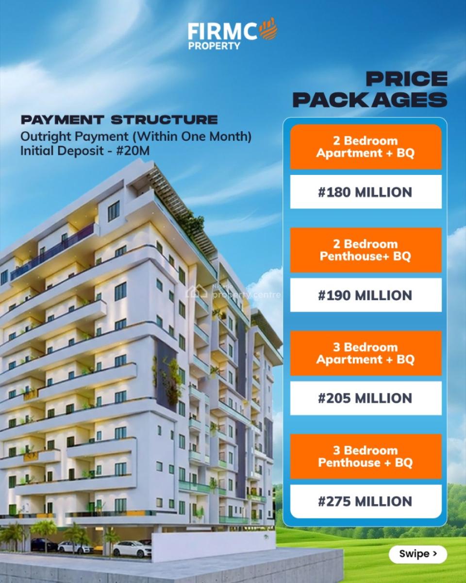 Top-notch 3 Bedroom Apartments, Maryland, Lagos, Flat / Apartment for Sale