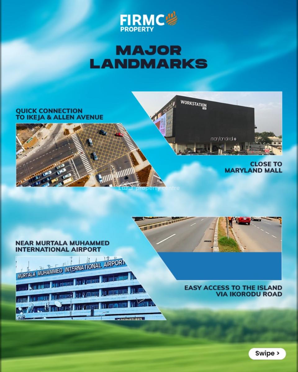 Top-notch 3 Bedroom Apartments, Maryland, Lagos, Flat / Apartment for Sale