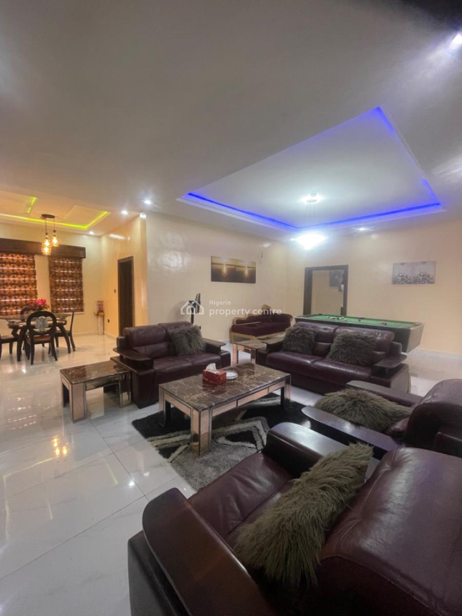 Fully Furnished and Serviced 2 Bedroom with Solar, Royal Garden Estate, Ajah, Lagos, Flat / Apartment for Rent