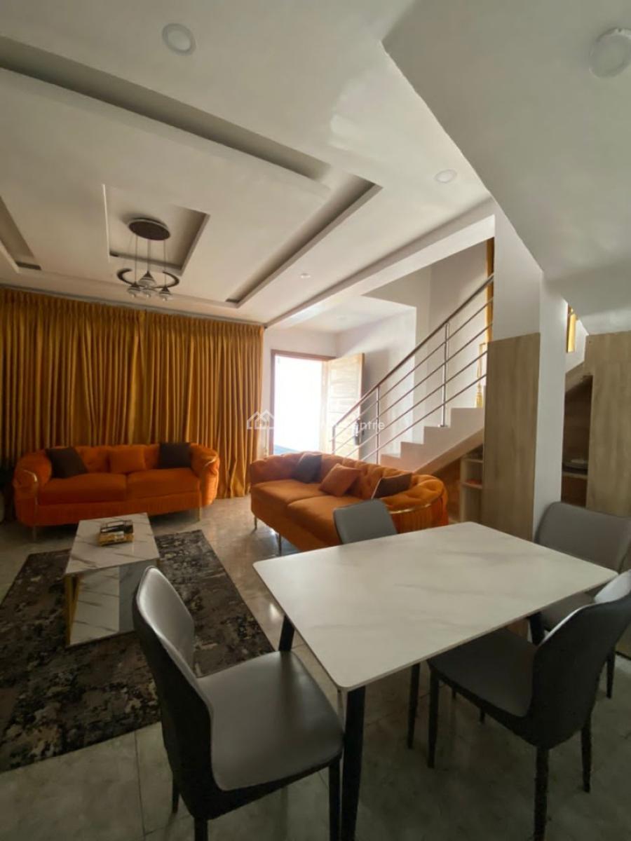 Fully Furnished 2 Bedroom Terrace Dupelex, Ikate, Lekki, Lagos, Terraced Duplex for Rent