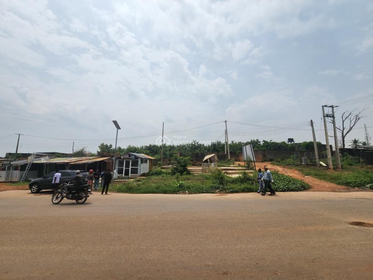 Fenced and Gated Commercial Land (2 Plots), Along Mapoly, Ojere Road, Abeokuta South, Ogun, Commercial Land for Sale