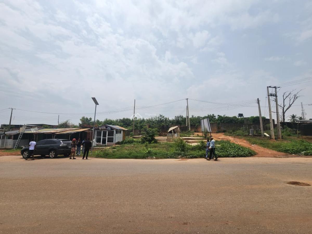 Fenced and Gated Commercial Land (2 Plots), Along Mapoly, Ojere Road, Abeokuta South, Ogun, Commercial Land for Sale