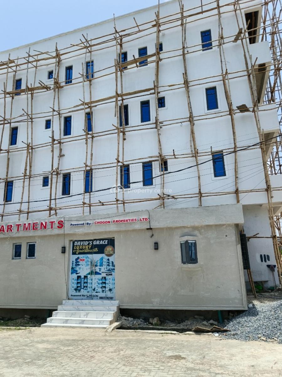 Affordable 3 Bedroom Apartment with Solar, Swim Pool, Military Zone of Atlantic Nominee Estate By General Paint Bustop, Ajah, Ajah, Lagos, Block of Flats for Sale