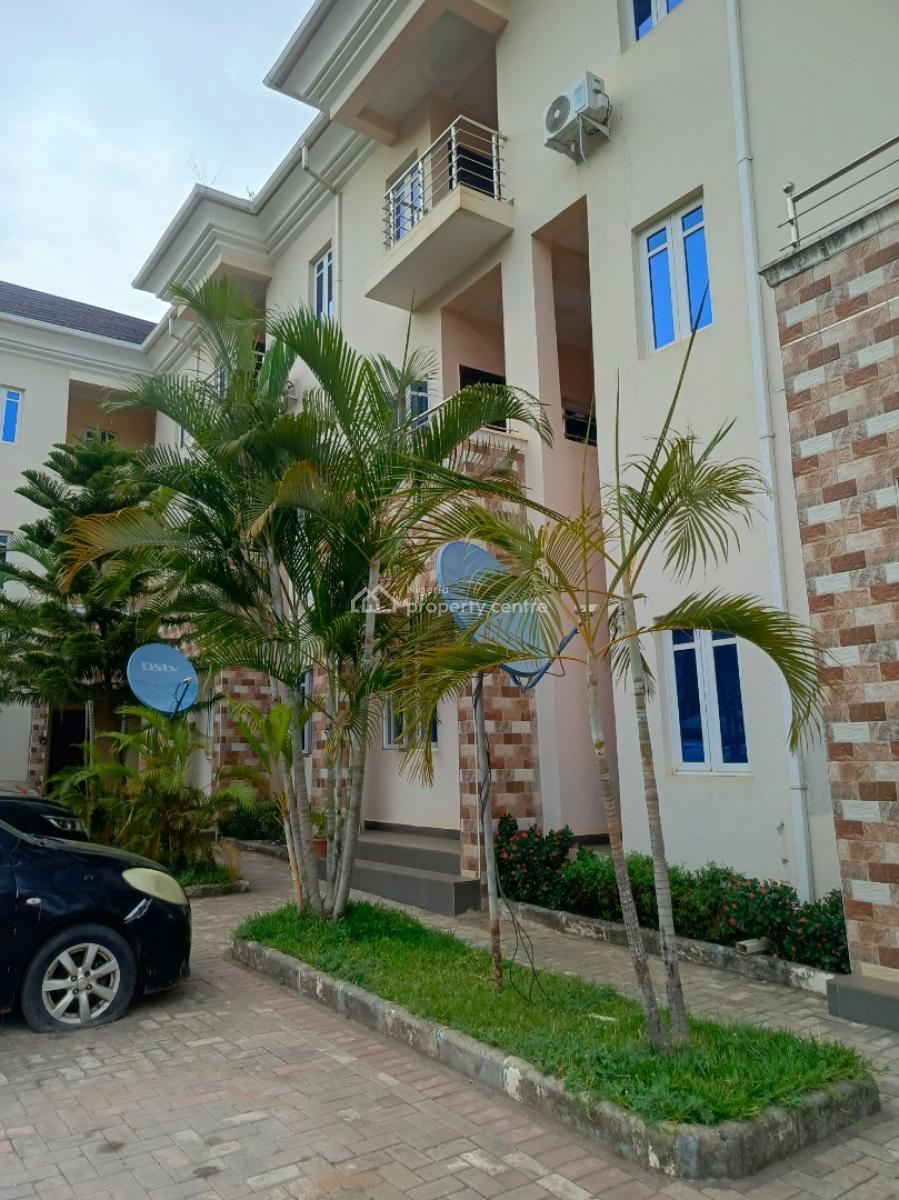 Nicely Finished, Serviced 4 Bedroom Terrace Duplex with a Bq Attached, Guzape District, Abuja, House for Rent