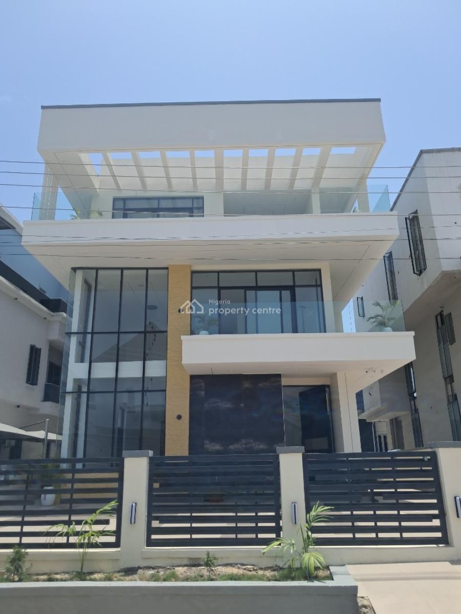 Spacious 5 Bedrooms Fully Detached House + Bq, Pool, Cinema, Gym, Megamound, Lekki, Lagos, Detached Duplex for Sale