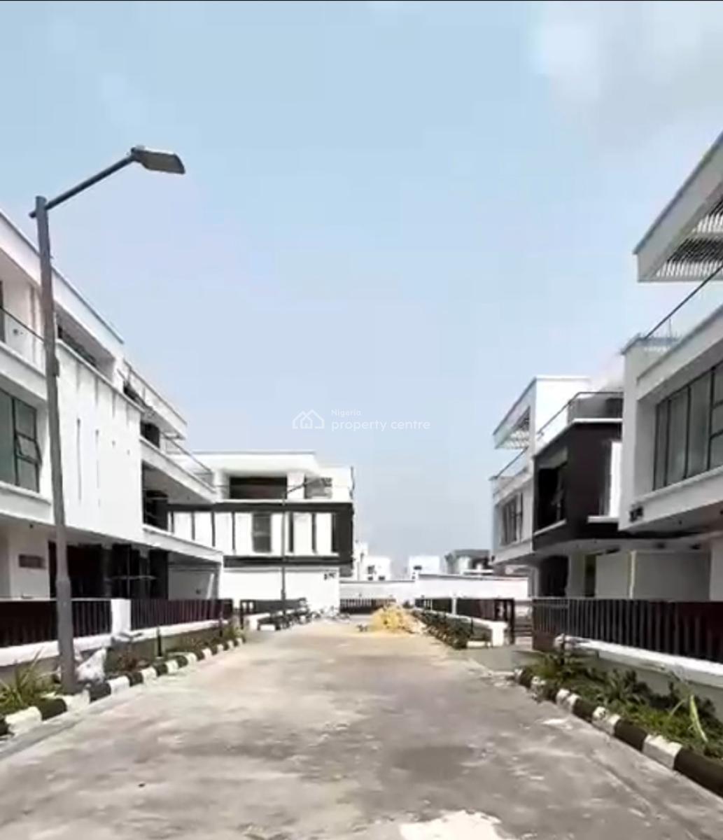 5 Bedroom Detached Duplex with Bq Pool Cinema All Rooms En-suite, Osapa, Lekki, Lagos, Detached Duplex for Sale