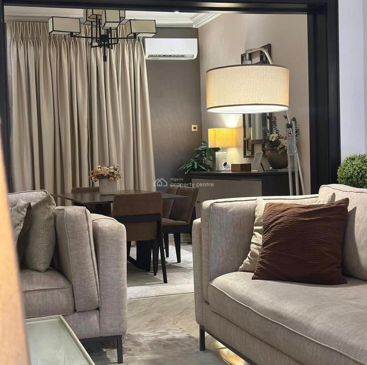 Furnished and Serviced 3 Bedroom Apartment with a Bq, Wuye, Abuja, Flat / Apartment for Sale