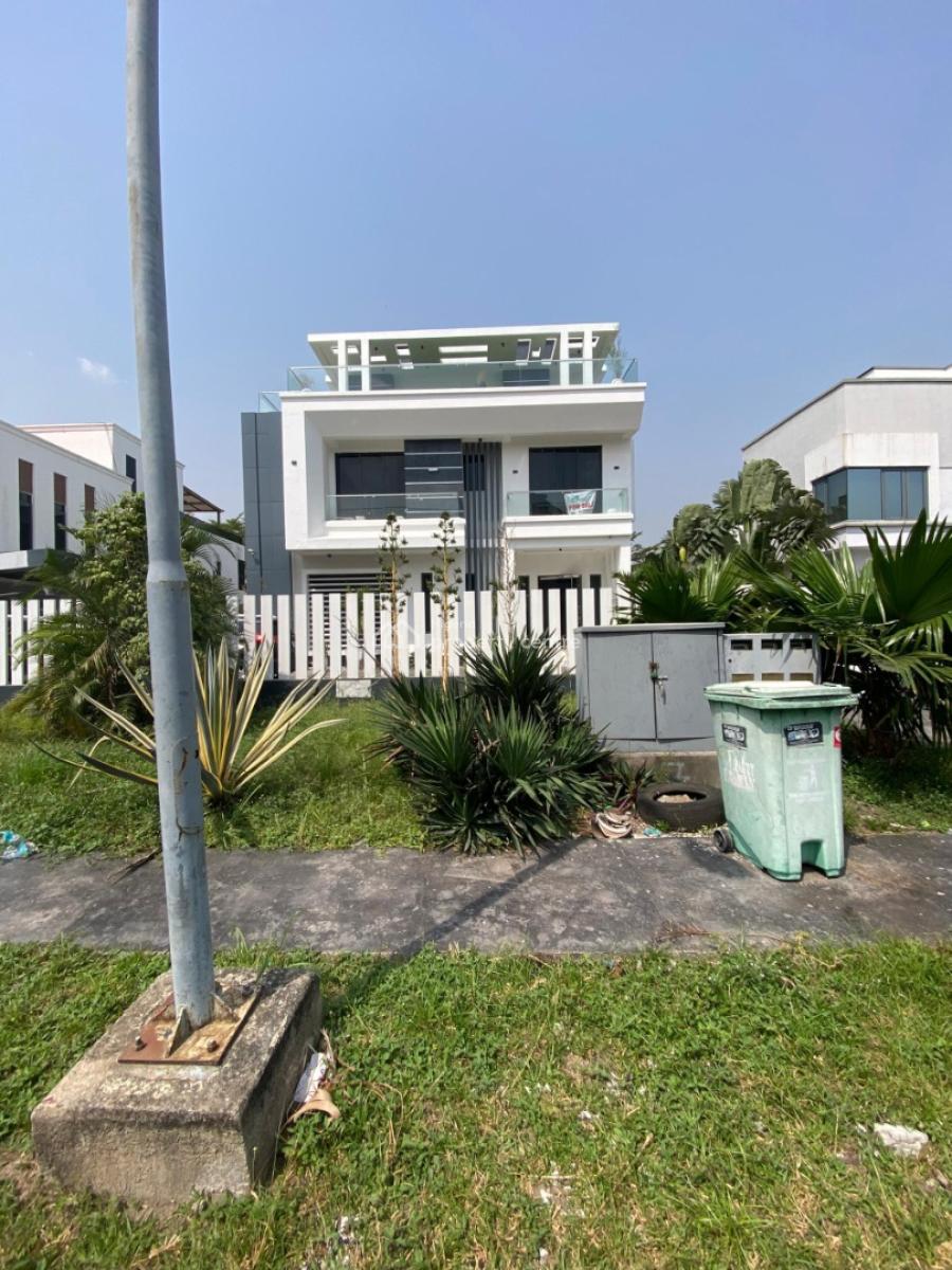 5 Bedroom Fully Detached Duplex with Bq,cinema,swimming Pool,gym, Box, Pinnock Beach Estate, Osapa London, Osapa, Lekki, Lagos, Detached Duplex for Sale